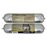 Carnis Gestoomde worst Kip 800g