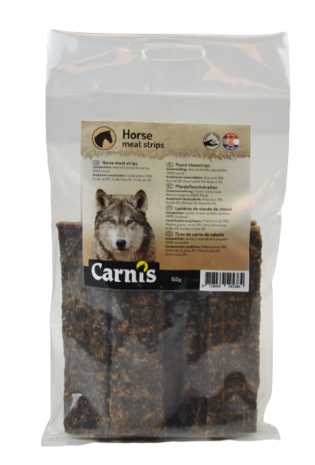 Paard vleesstrips zak