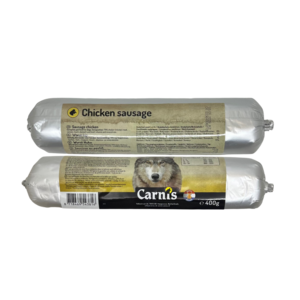 Carnis Gestoomde worst Kip 400g