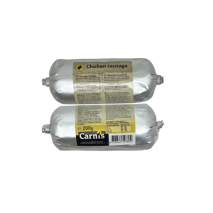 Carnis Gestoomde worst Kip 200g