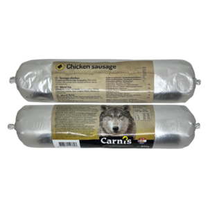 Carnis Gestoomde worst Kip 800g