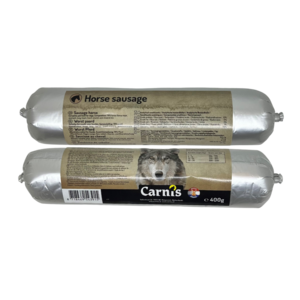Carnis Gestoomde worst Paard 400g