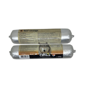 Carnis Gestoomde worst Rund 400g