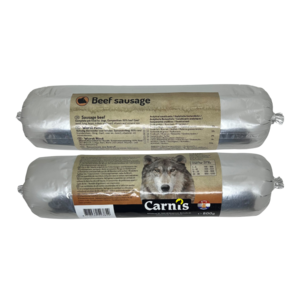 Carnis Gestoomde worst Rund 800g